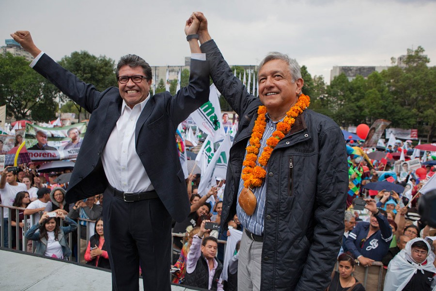 Morena y Monreal rumbo a elecciones del 2018 en la CDMX