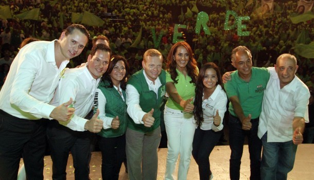 El partido Verde gasta el dinero en lujos