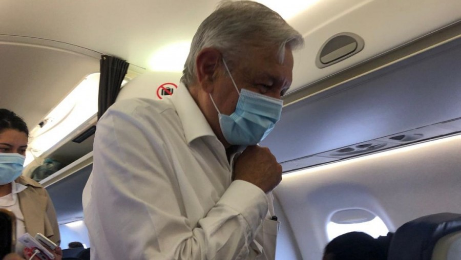Ayuda del uso de cubrebocas no comprobado científicamente: AMLO