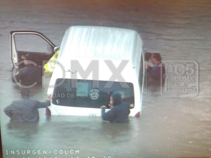 Colapsa nororiente de la CDMX y otra vez el Metro por lluvias