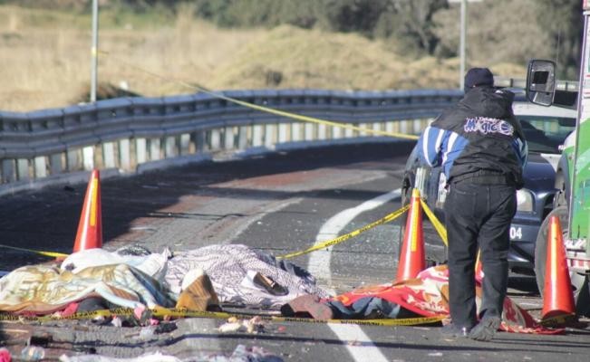 Mueren 11 peregrinos en la México-Puebla tras regresar de la Basílica de Guadalupe