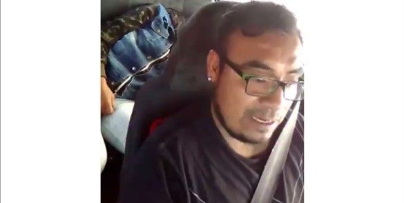 Taxista exhibe a su pasajera ebria