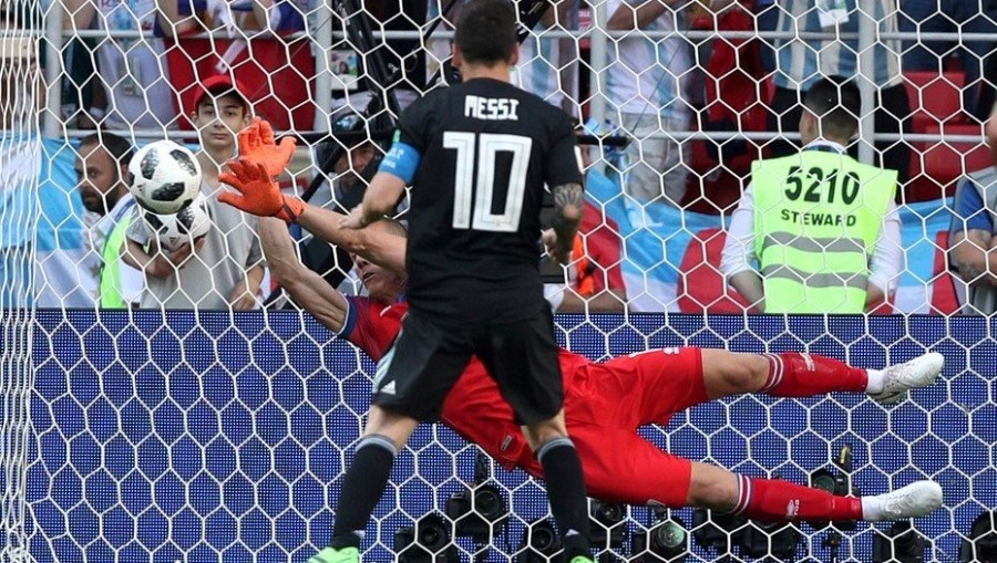 Argentina empata 1-1 con Islandia tras error de Messi en Rusia 2018
