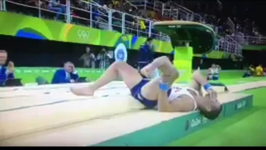 Se fractura francÃ©s en prueba de gimnasia artÃ­stica