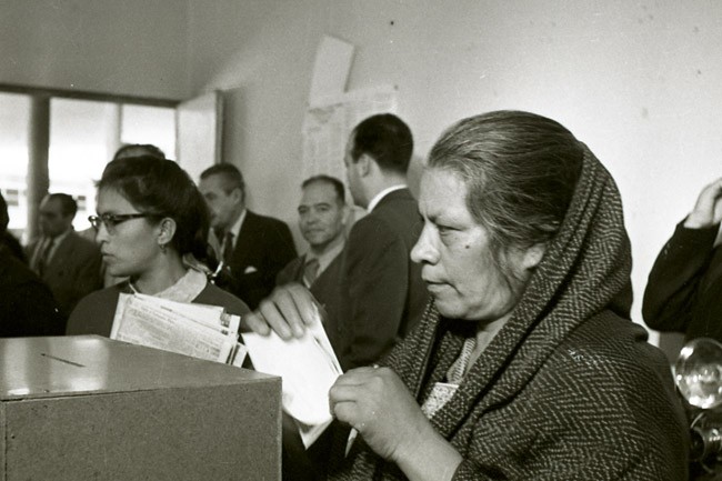 Conmemoran el voto femenino en MÃ©xico