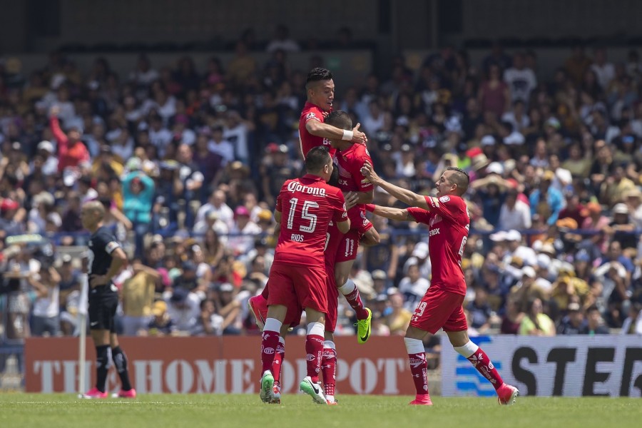 Toluca gana por la mínima a Pumas de visita