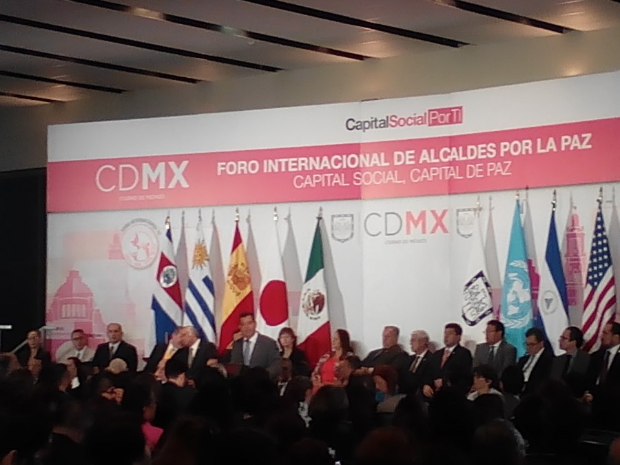 Inaugurarán Foro Internacional de Alcaldes por la Paz
