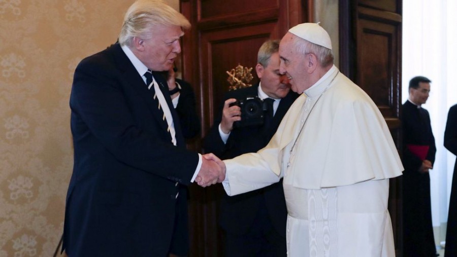El Papa y Trump se reúnen por la paz
