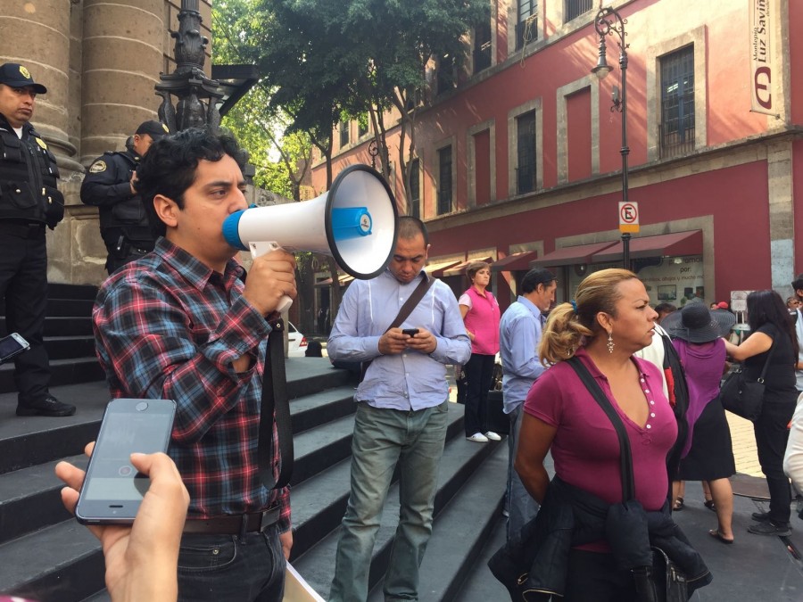 Protestan en ALDF contra Programa de Desarrollo Urbano