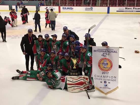 Campeona selección infantil de Hockey al vencer a su similar de Canadá