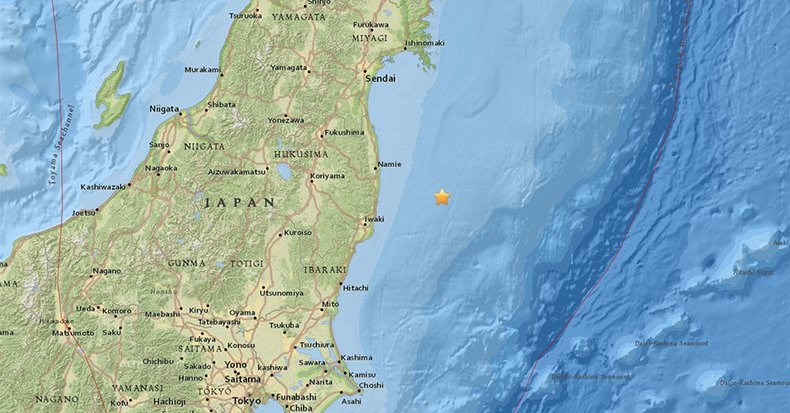 Terremoto de 7.3 grados sacude Japón