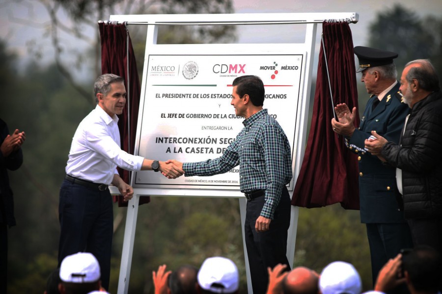Inauguran interconexión de Tlalpan con la caseta de Cuernavaca de la AUS