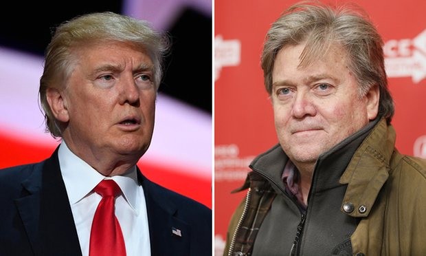 Nombra Donad Trump a Stephen Bannon como su consejero