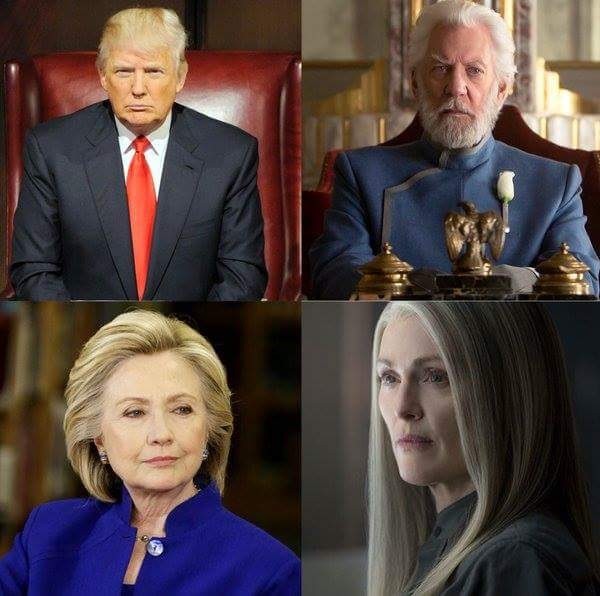Memes de Hilary Clinton y Donald Trump