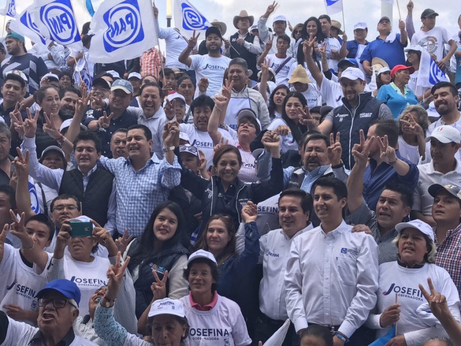 Mexiquenses con su voto sacarán al PRI, aegura Vázquez Mota