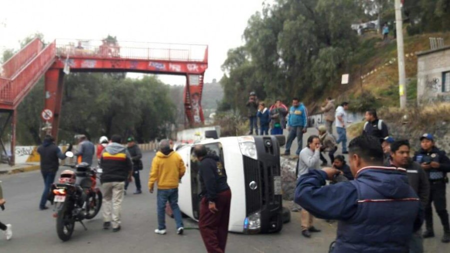 Semovi suspende concesión a unidad de Ruta 20 por accidente en CDMX