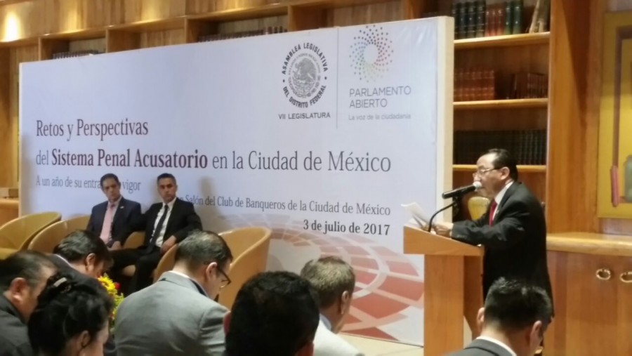 Más personas libres y menos consignaciones con Sistema Penal Acusatorio, destaca magistrado del TSJDF