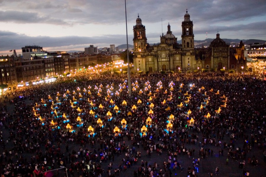 Desfile de Muertos, nueva tradiciÃ³n en la CdMx