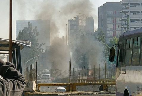 Fogata termina en incendio cerca del metro Chapultepec