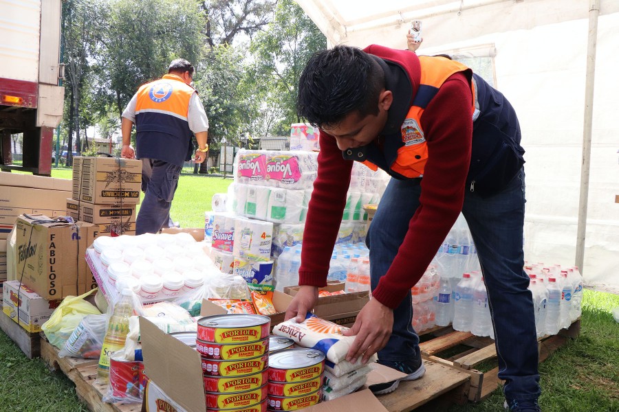 Central de Abasto abre centro de acopio para damnificados de Oaxaca y Chiapas