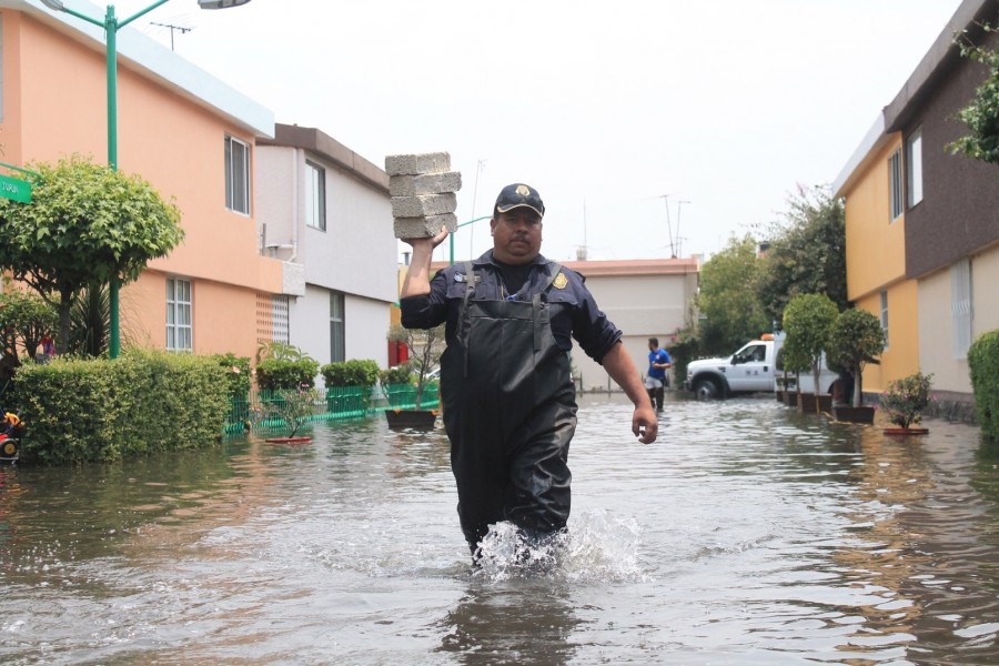 41 colonias afectadas en la CdMx, tras lluvia extraordinaria del lunes