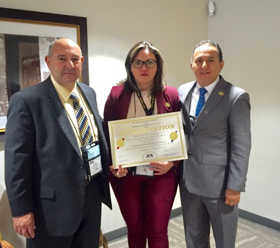 Recibe Reclusorio de la CDMX certificación de EE.UU.
