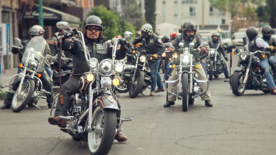 Contingente de motociclistas realiza movilización hacia Iztapalapa