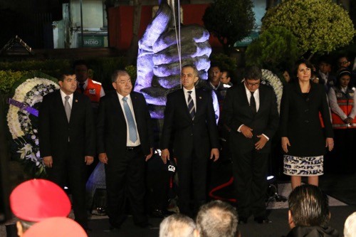 Conmemoran en CdMx los 31 aÃ±os del terremoto de 1985