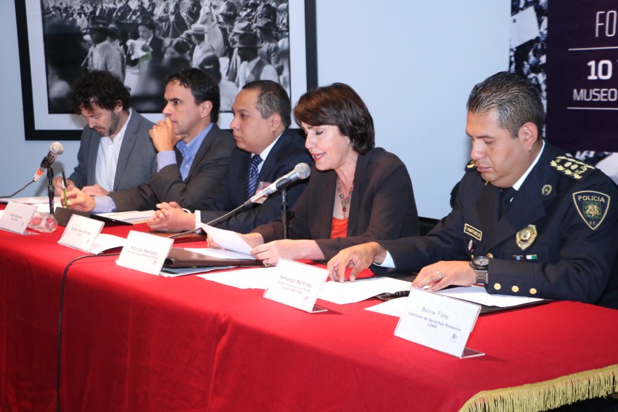 Participa Patricia Mercado en foro sobre protesta