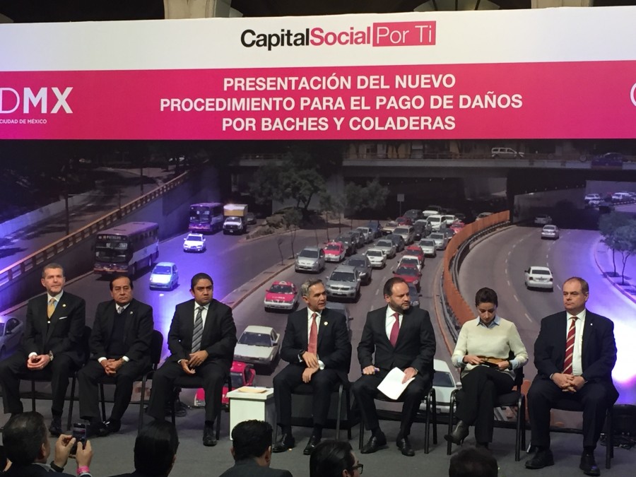 Mancera presenta Nuevo Procedimiento para indemnizaciÃ³n por daÃ±os