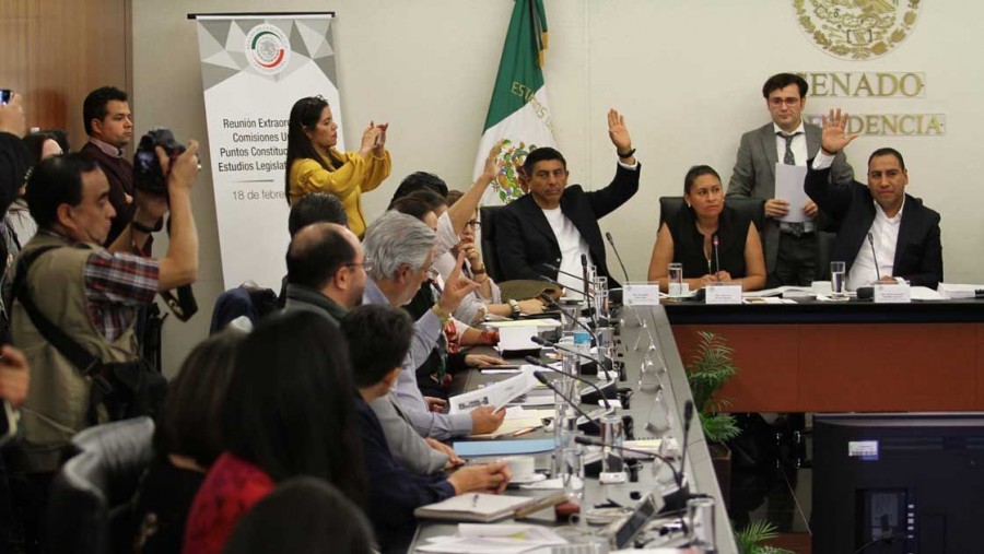Aprueba Morena y PT en el Senado dictamen sobre Guardia Nacional