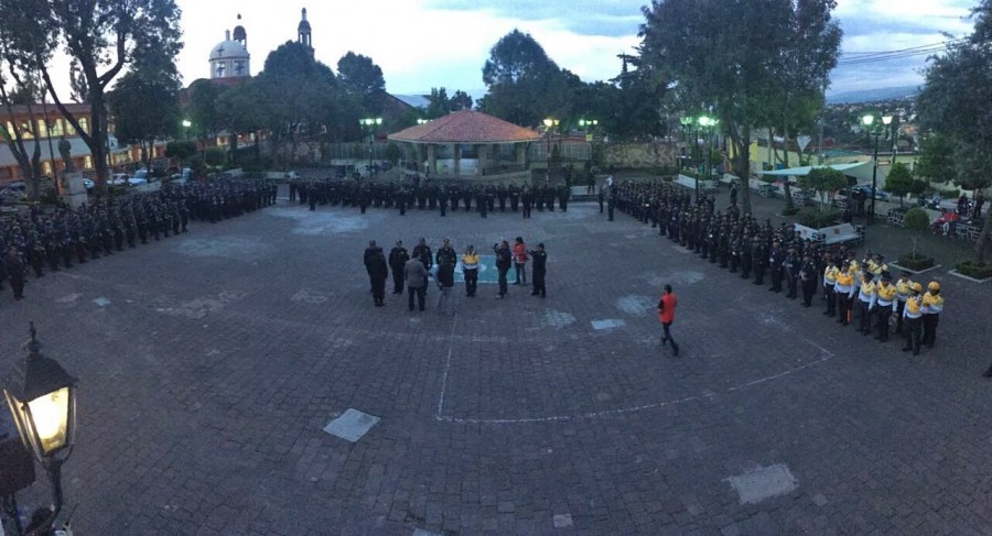 Realizan mega operativo de seguridad en Magdalena Contreras