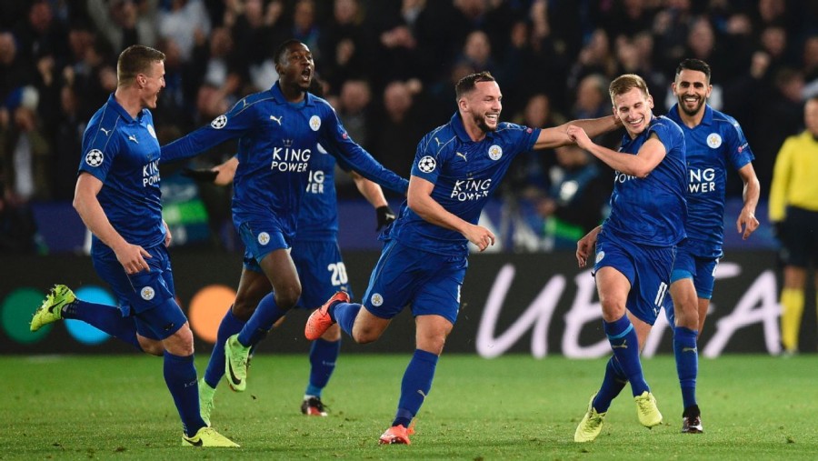 Avanza el Leicester a cuartos de final en la UEFA Champions League