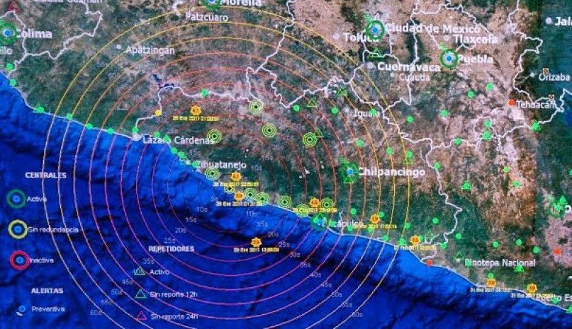 Se reporta sismo en Guerrero
