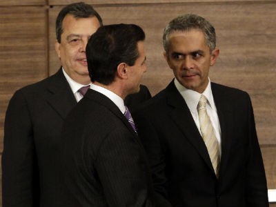 PeÃ±a Nieto y Mancera liman asperezas