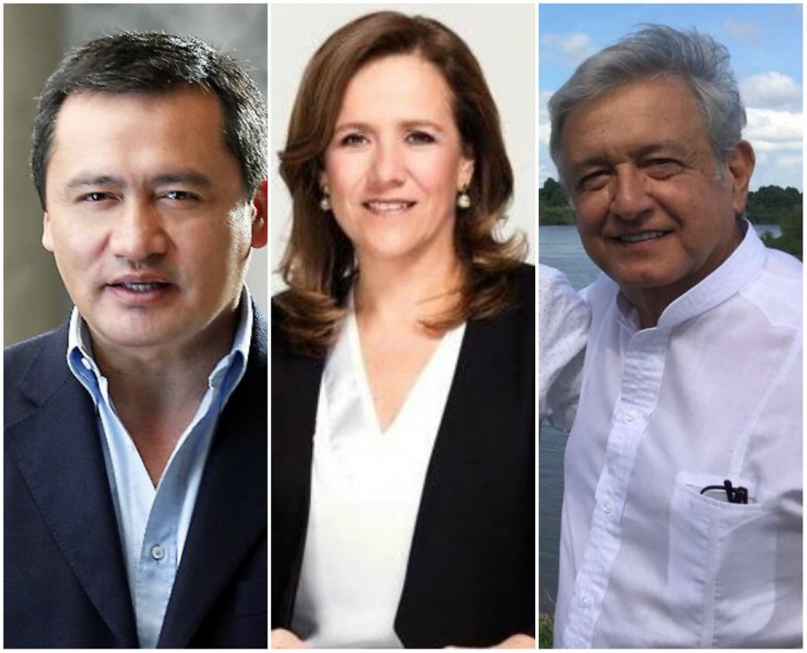 AMLO y Zavala encabezan las preferencias electorales al 2018