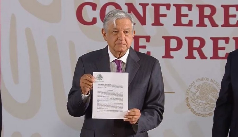 AMLO firma decreto para eliminar las condonaciones de impuestos a grandes contribuyentes