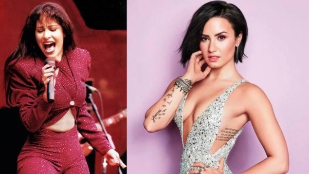 Demi Lovato se disfraza de Selena Quintanilla en fiesta de Halloween