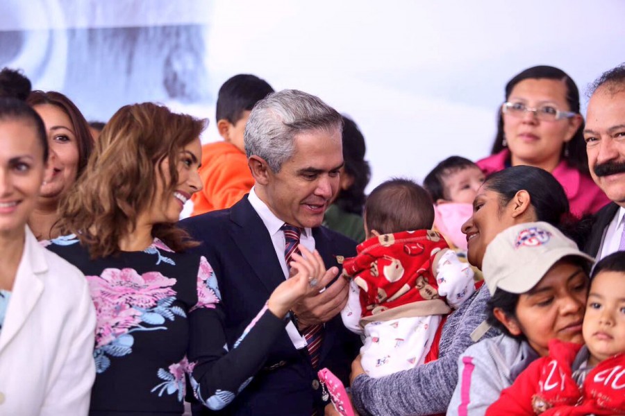 Mancera celebra la Semana Mundial de Lactancia Materna en la CdMx