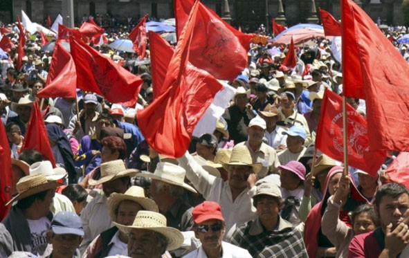 Se esperan afectaciones en Paseo de la Reforma por marcha de Antorcha Campesina
