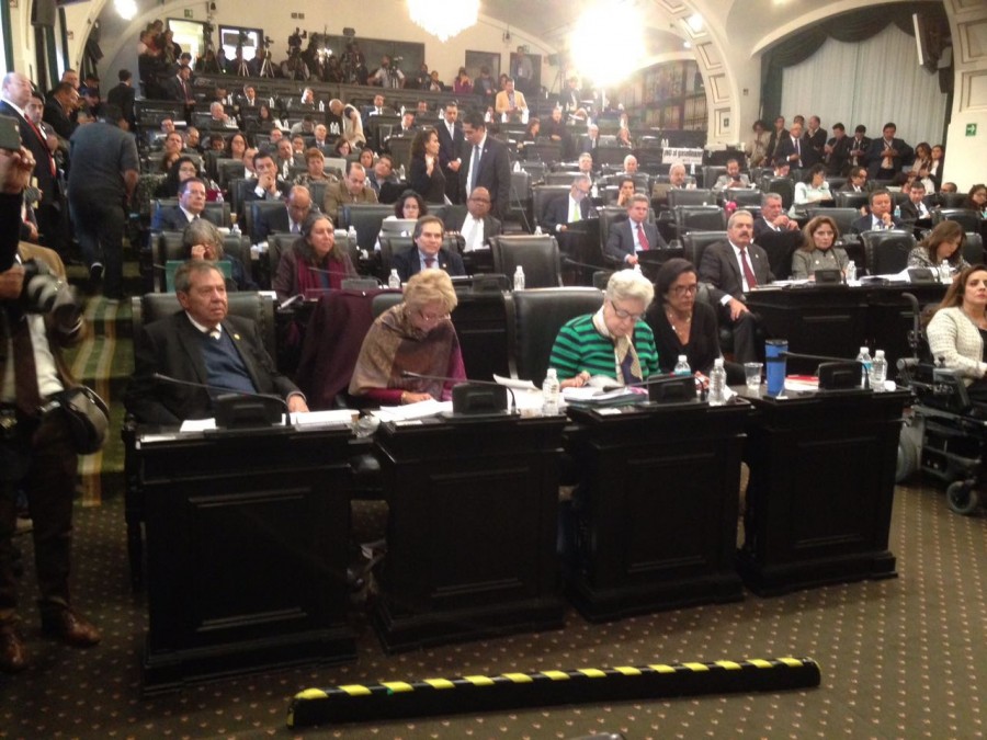 La Asamblea Constituyente discute los últimos artículos del dictamen de Poder Judicial