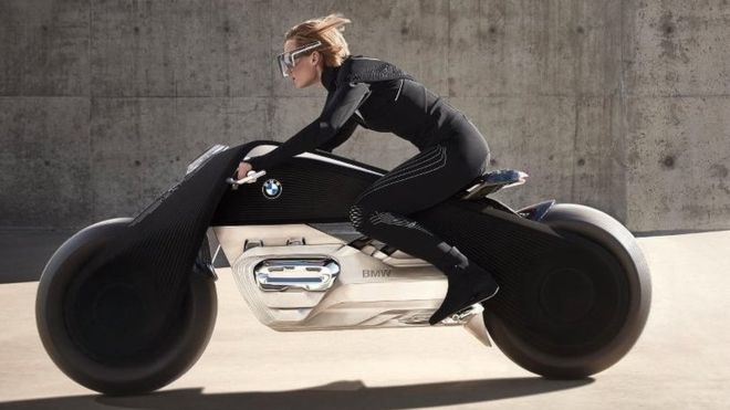 Llega motocicleta futurista de BMW