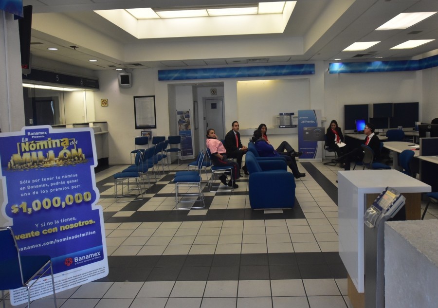 No darán servicio sucursales bancarias el próximo miércoles