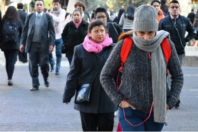 Jueves con temperatura baja en la CDMX