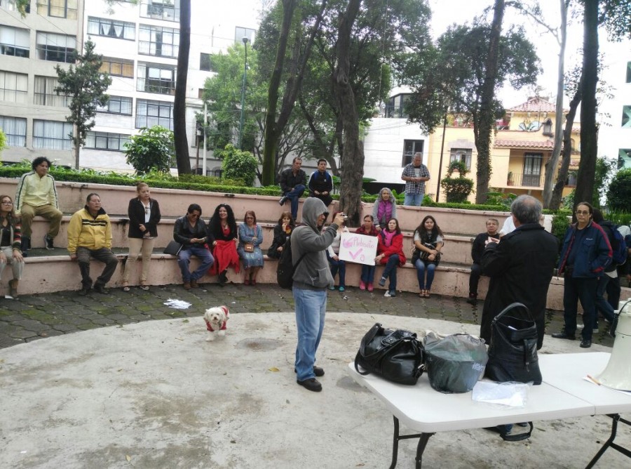 Vecinos juntan firmas para realizar plebiscito sobre espacio público