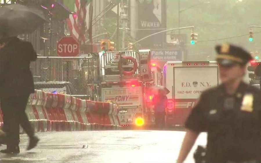 Un muerto en aterrizaje brutal de helicóptero en Manhattan