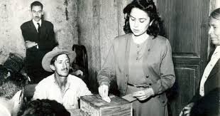 A 62 años del derecho al voto femenino en México