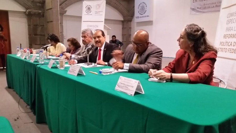 Ex diputados constituyentes del PRD darán seguimiento a creación de leyes secundarias en la ALDF