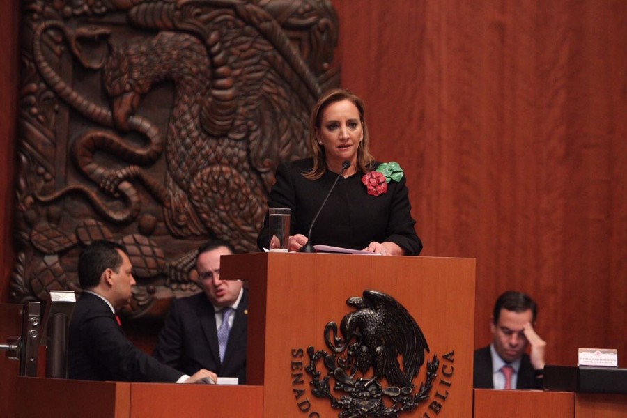 Comparece la secretaria de la SRE ante el Senado