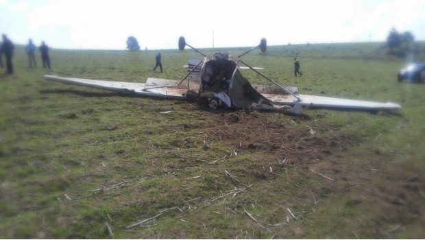 Cae avioneta en Villa Allende; sobrevive piloto